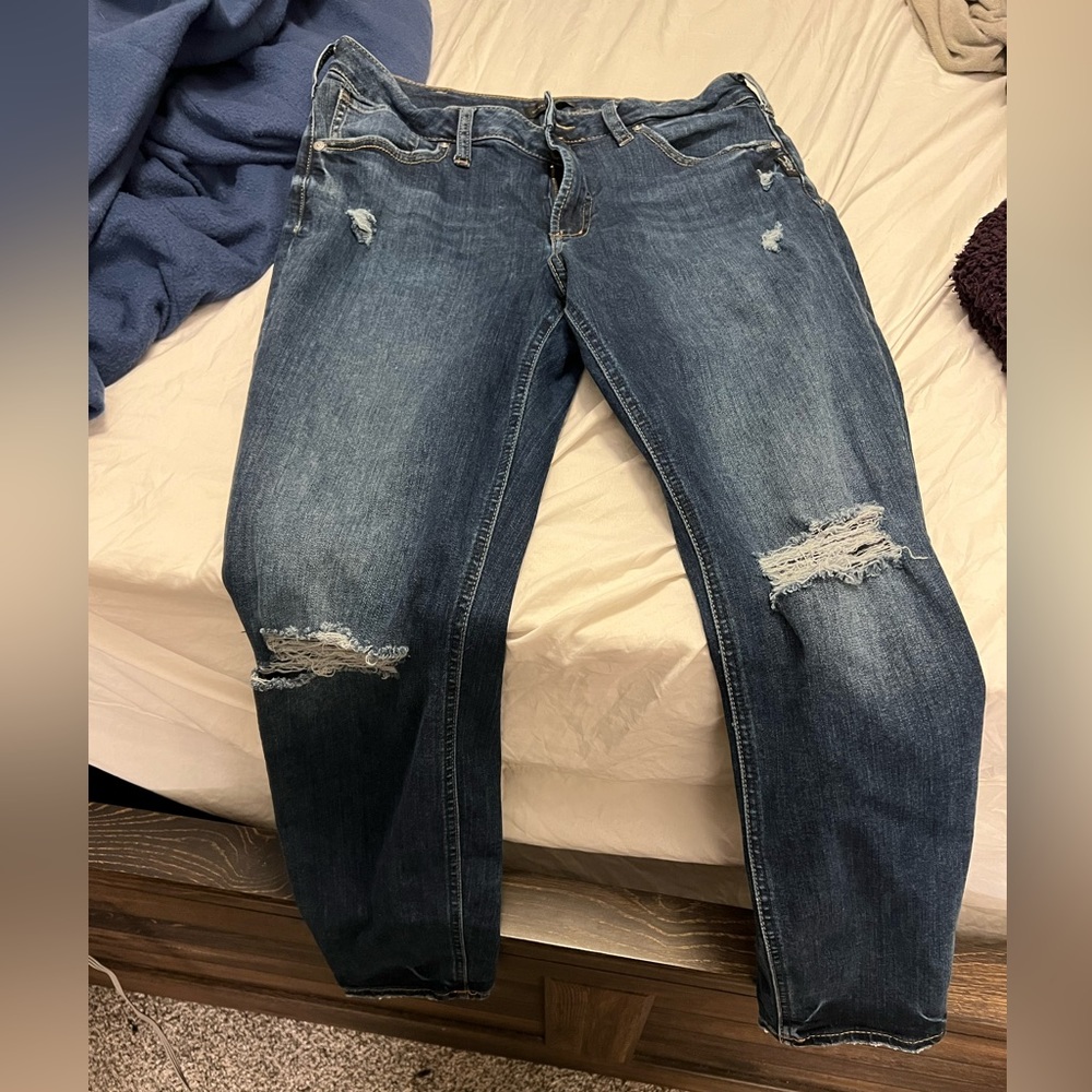 Silver 33/27 skinny jeans